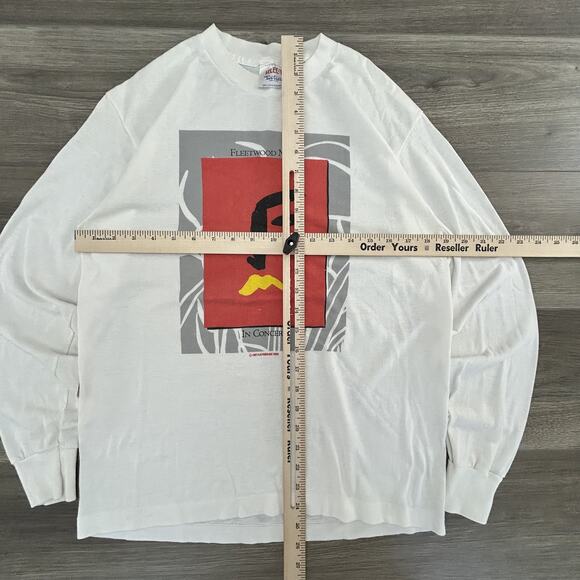 Vintage 80s Fleetwood Mac Shirt Mens Large Tango In The Night 1987 Single Stitch - Picture 4 of 5